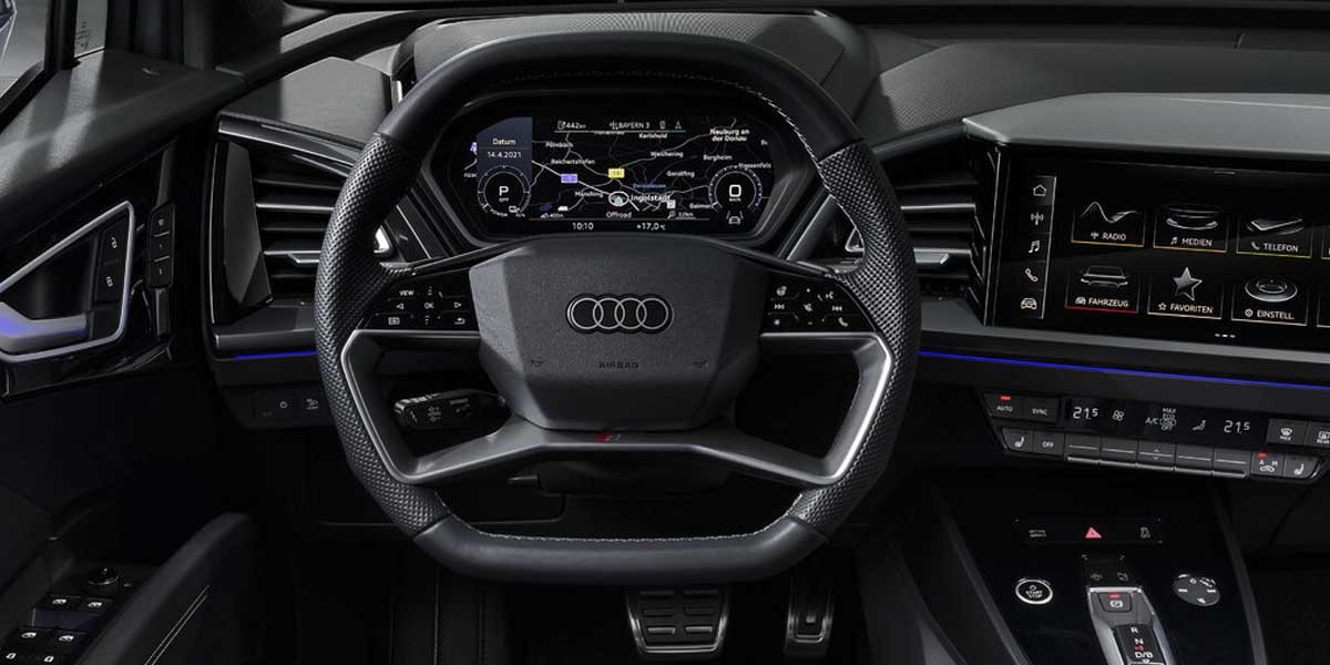 Audi Q4 Sportback e tron interior