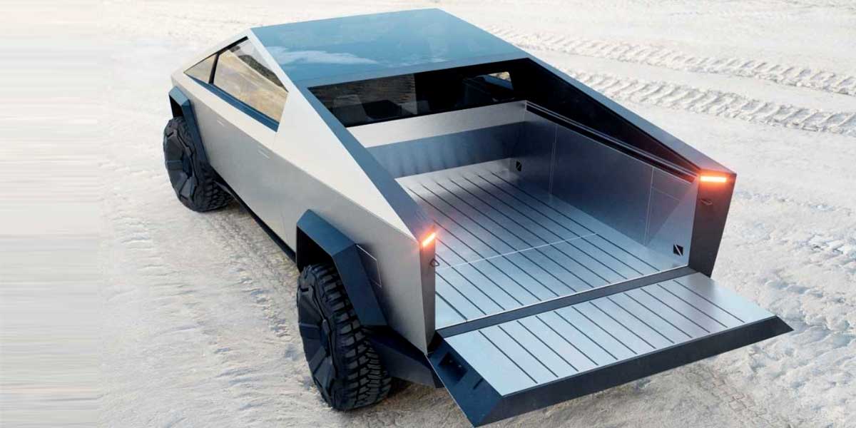 TESLA Cybertruck RWD curb weight