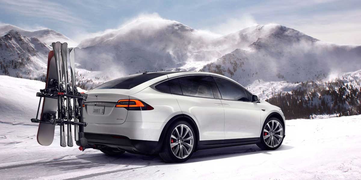 TESLA Model X 100D Long Range range