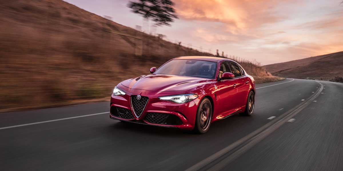 Alfa Romeo Giulia Quadrifoglio EV speed