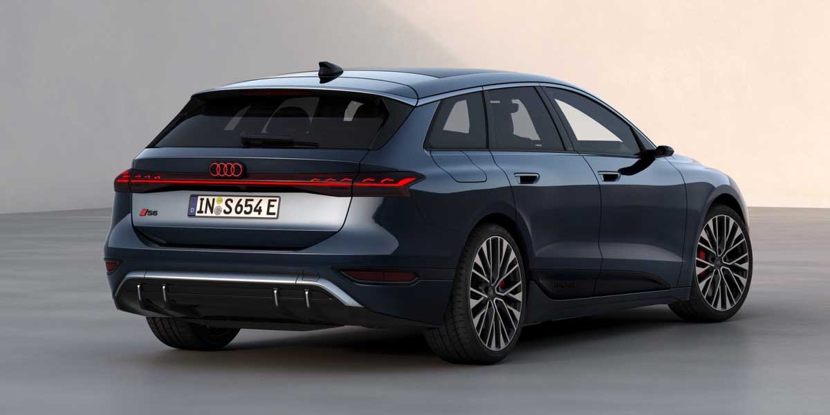 Audi S6 Avant e tron speed