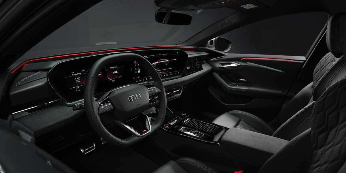 Audi S6 Sportback E tron interior