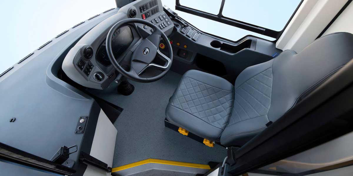 BYD eBus BD11 interior