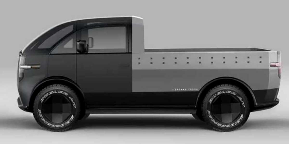 Canoo Pickup Truck exterior