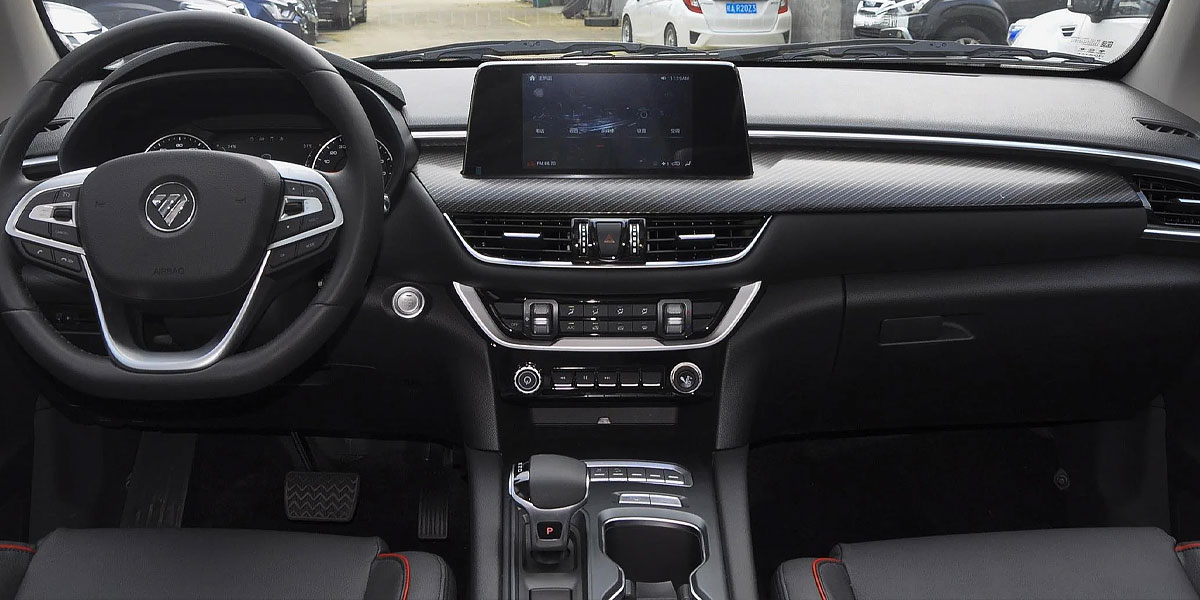 Foton Great General EV Pickup interior