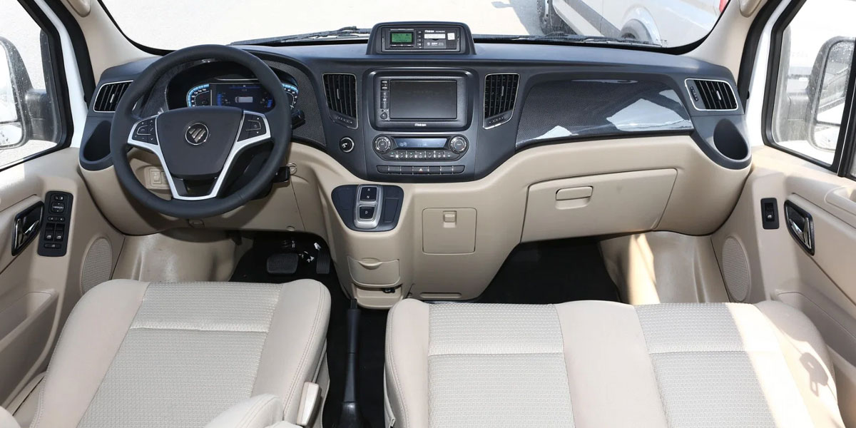 Foton Tuyano Grand V EV interior