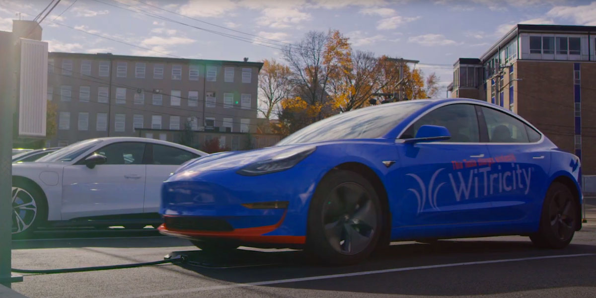 WiTricity wireless EV charger Video Overview