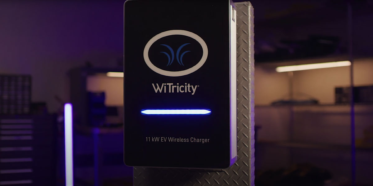 WiTricity wireless charging station