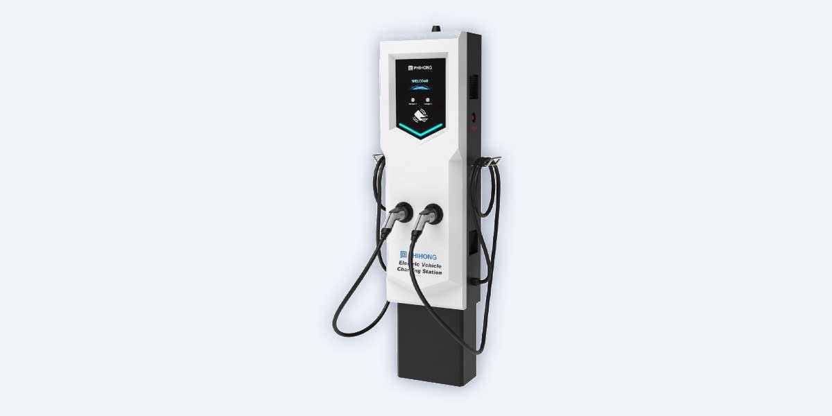 Phihong-Pedestal-AC-Electric-Vehicle-Charger