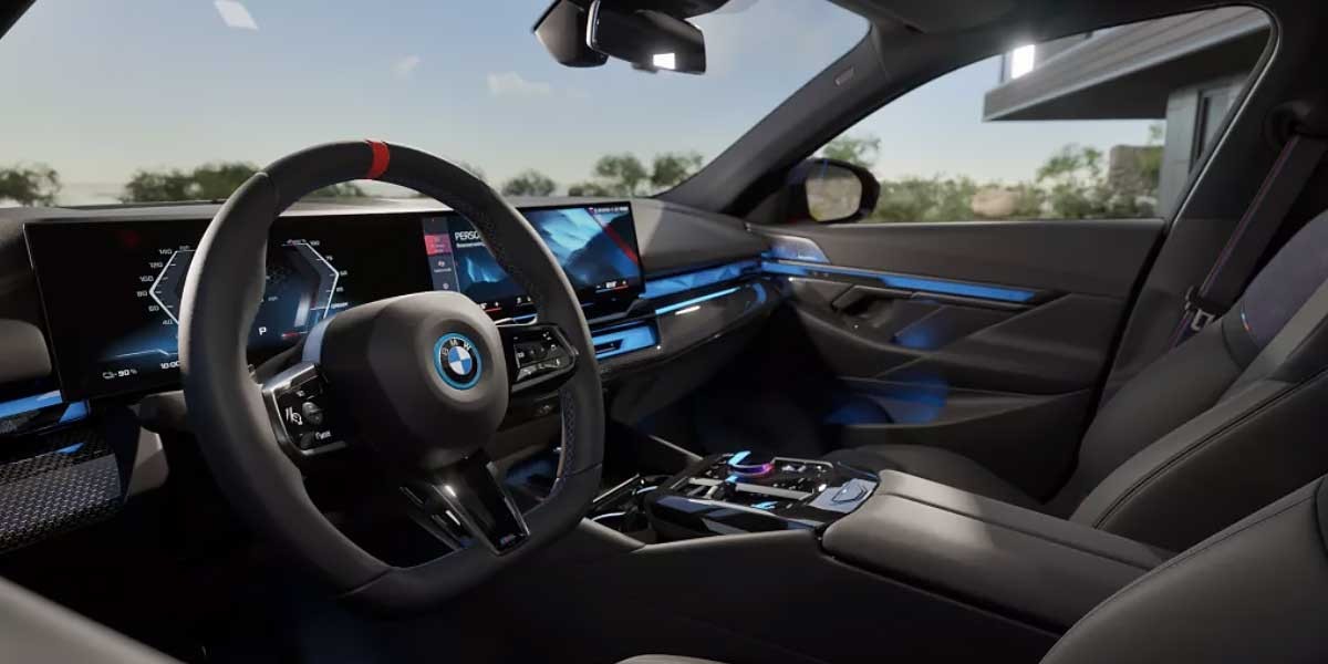 BMW i5 M60 xDrive interior