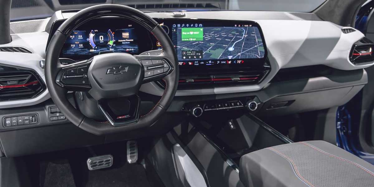 Chevrolet Silverado EV RST interior