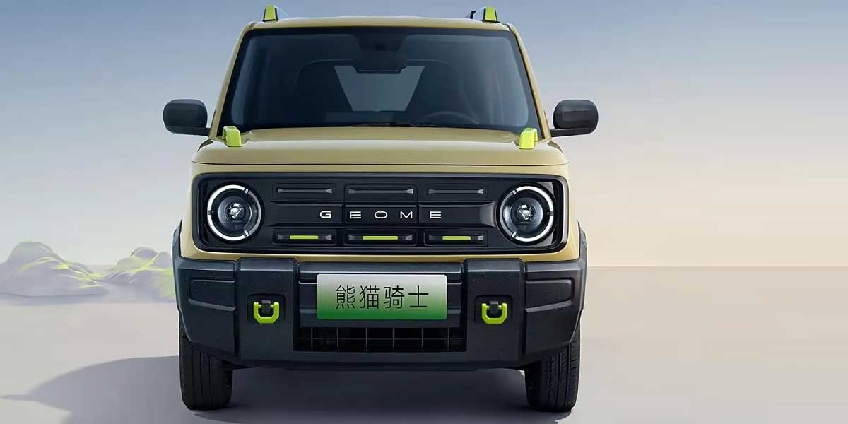 Geely GEOME Panda Knight range