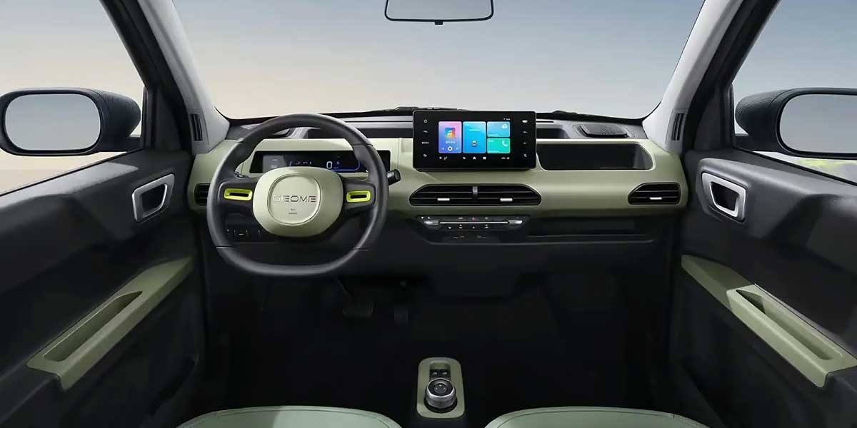 Geely GEOME Panda Knight interior