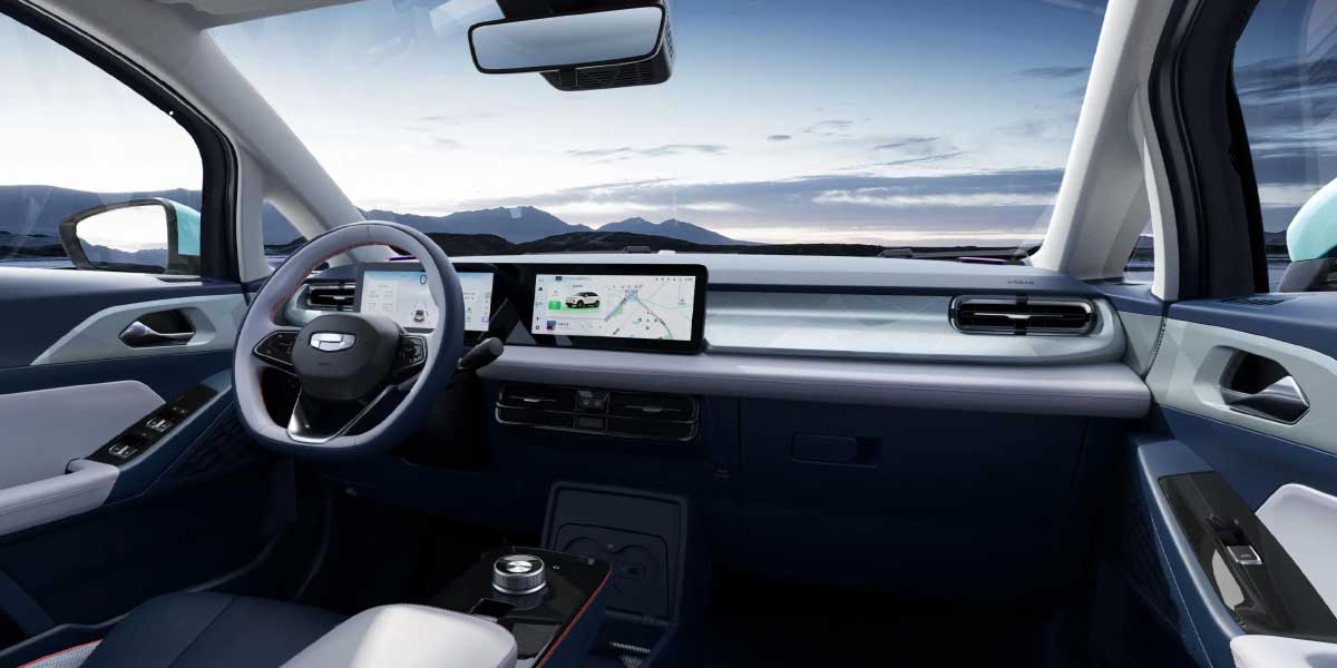 Geely Geometry E interior