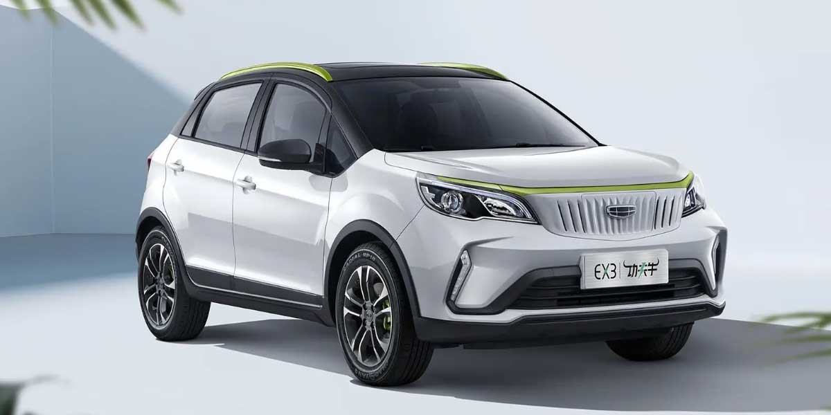 Geely Geometry EX3 specs