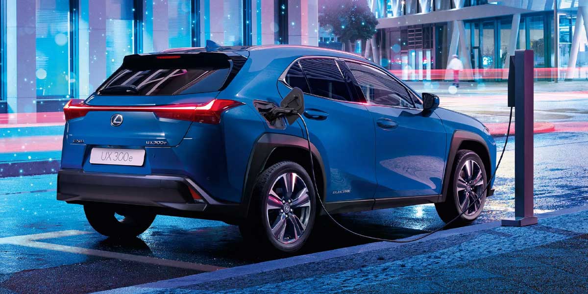 Lexus UX300e Sports Luxury range