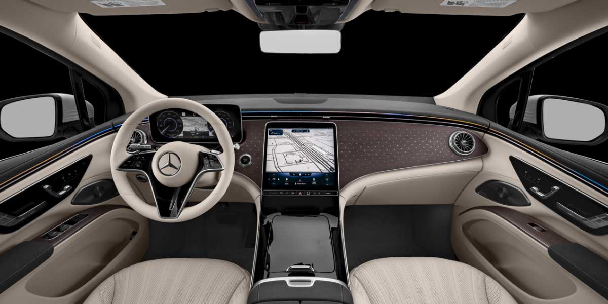 Mercedes EQS SUV 450 interior