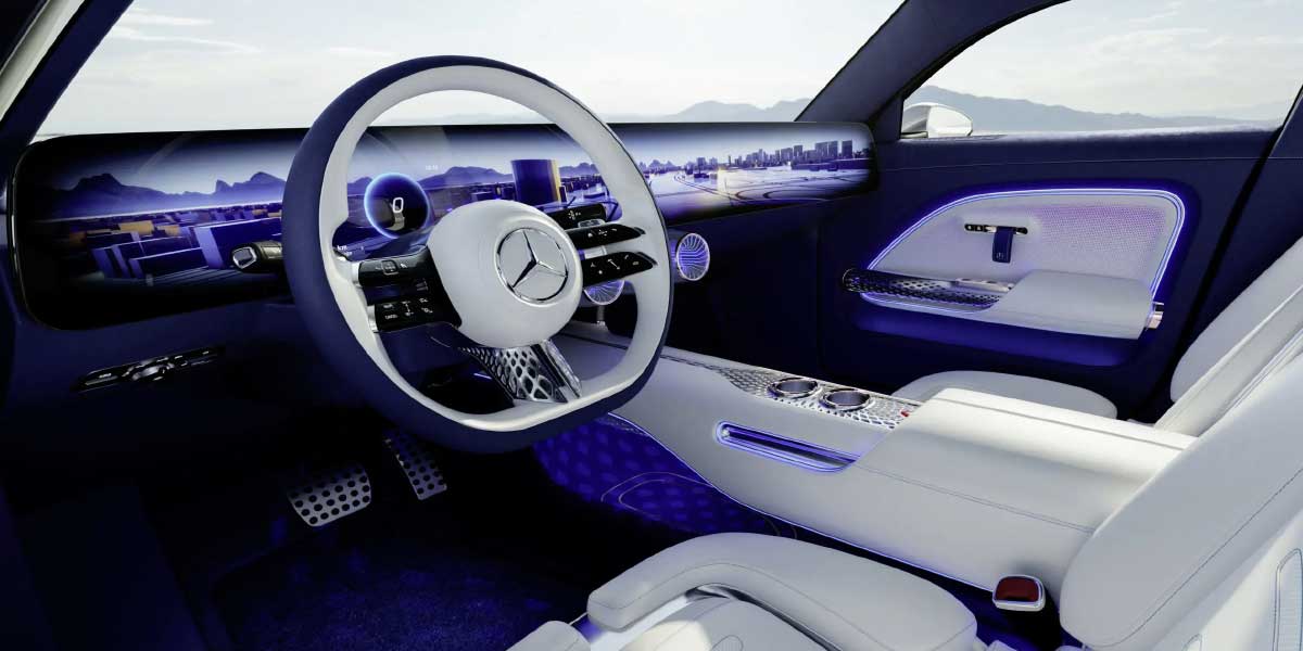 Mercedes Vision EQXX interior