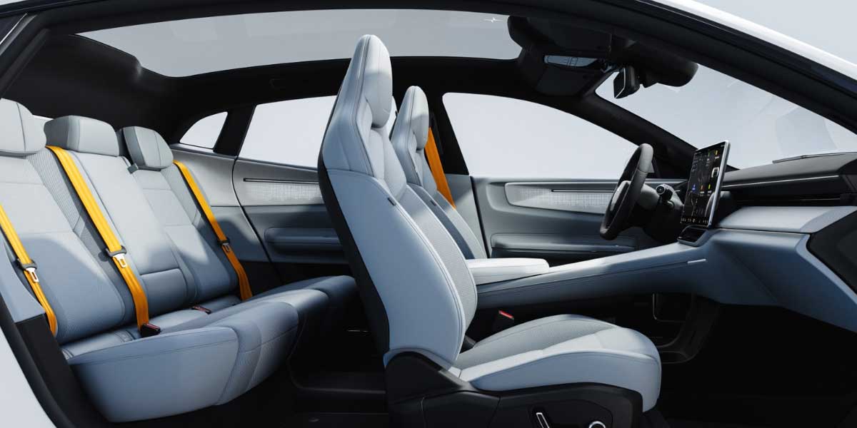 Polestar 4 Long Range Single Motor interior