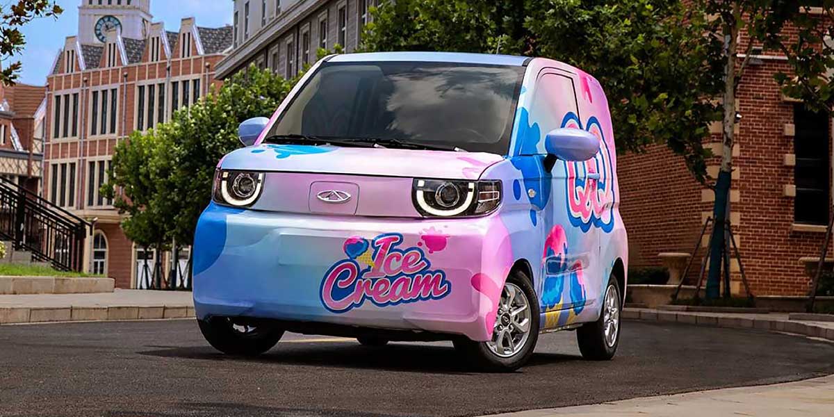 Chery QQ Ice Cream exterior