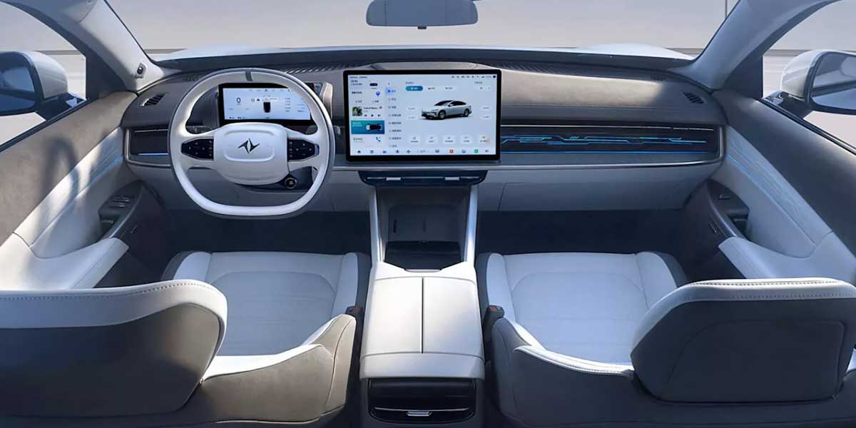 Dongfeng eπ-007 interior