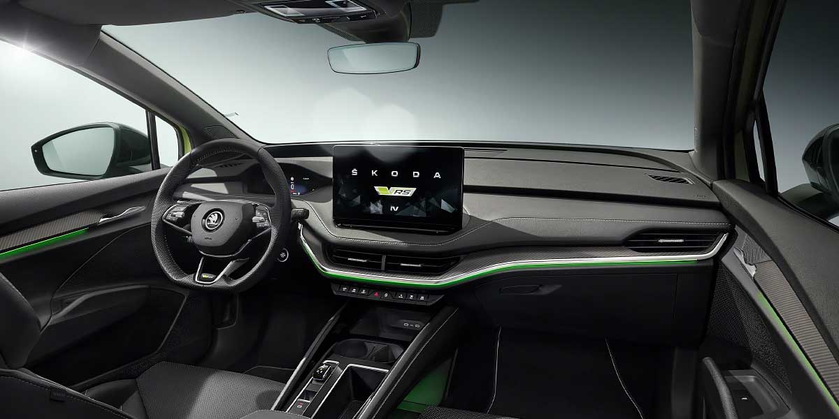 Skoda Enyaq 85 SportLine Coupe interior