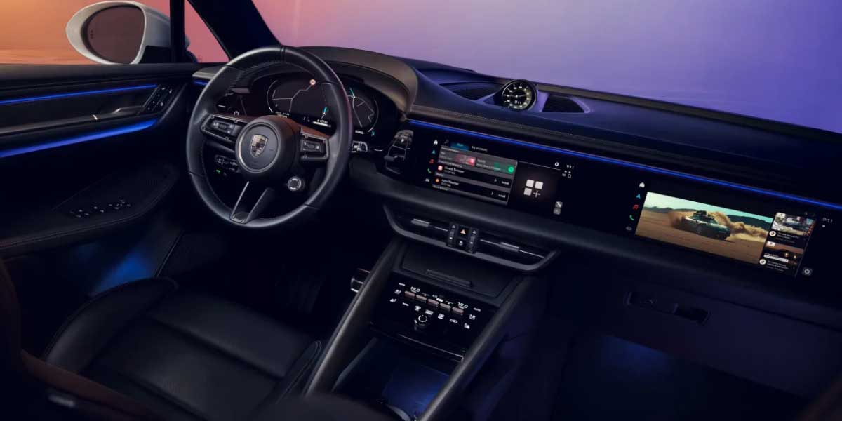 Porsche Macan 4 Electric interior