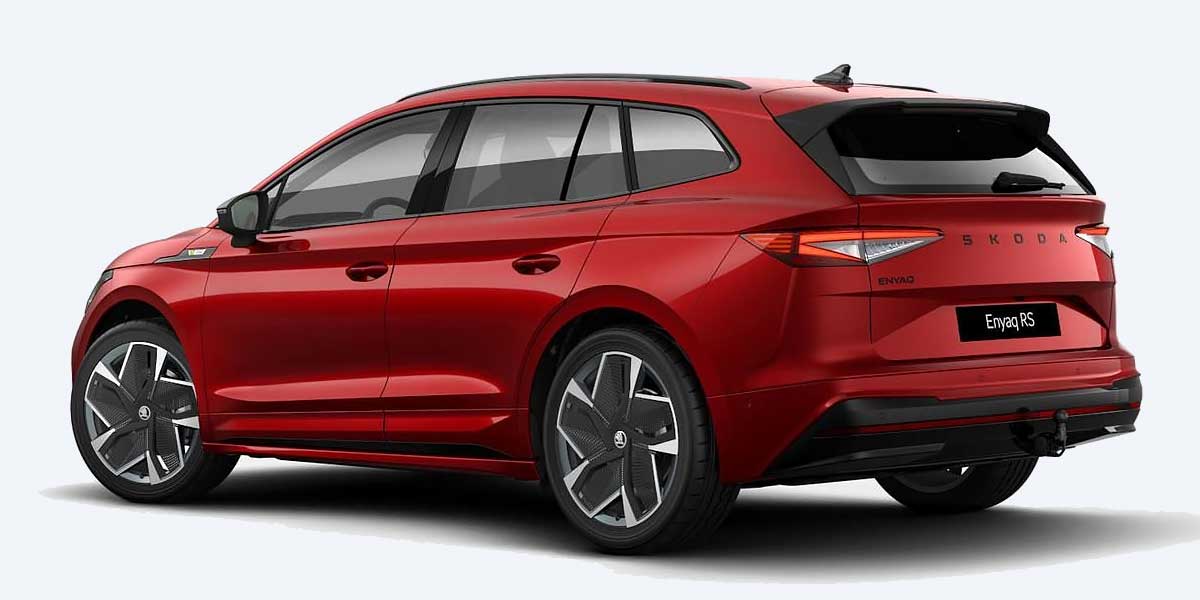 SKODA--Enyaq 85x RS exterior