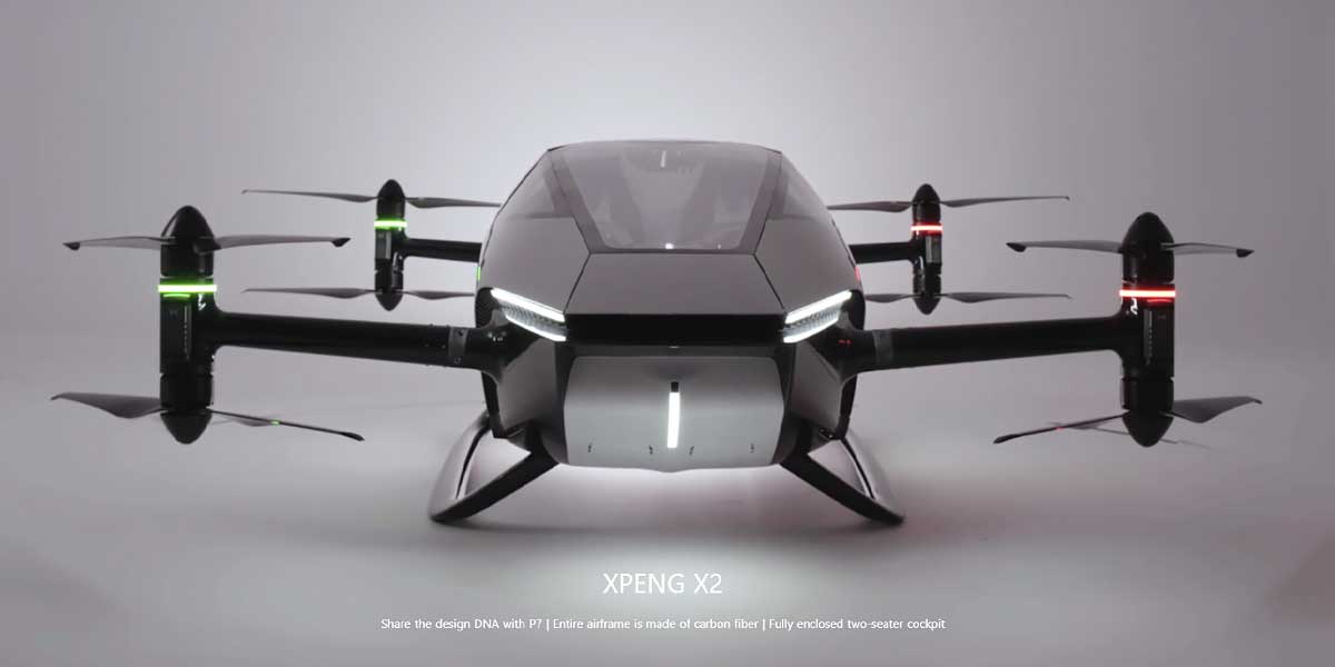 XPeng X2 eVTOL specs