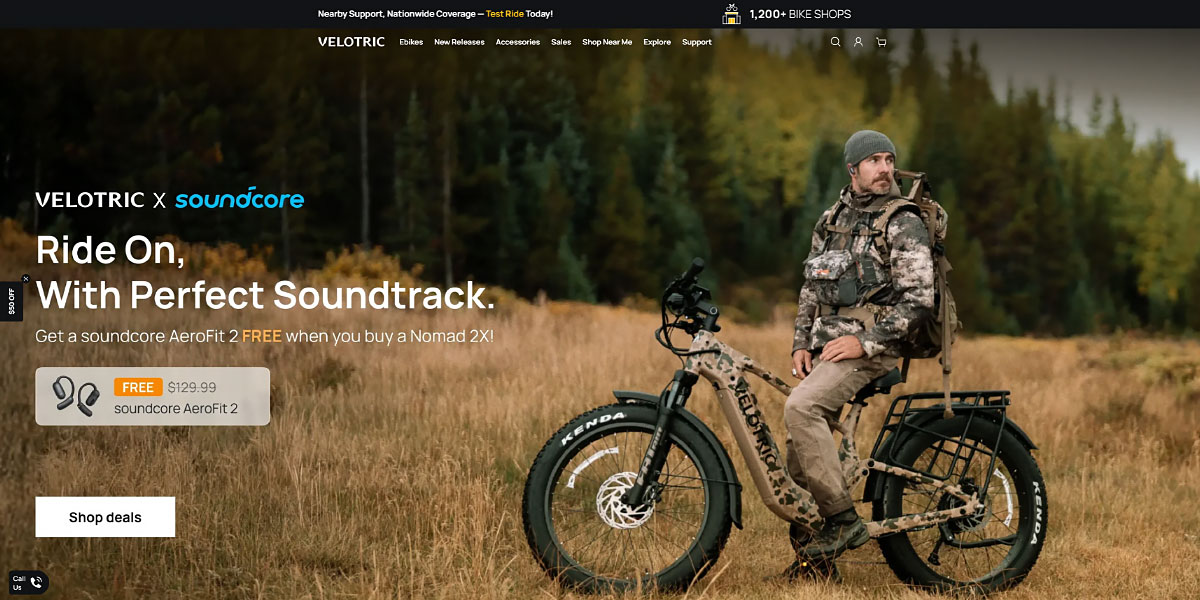 site Velotric